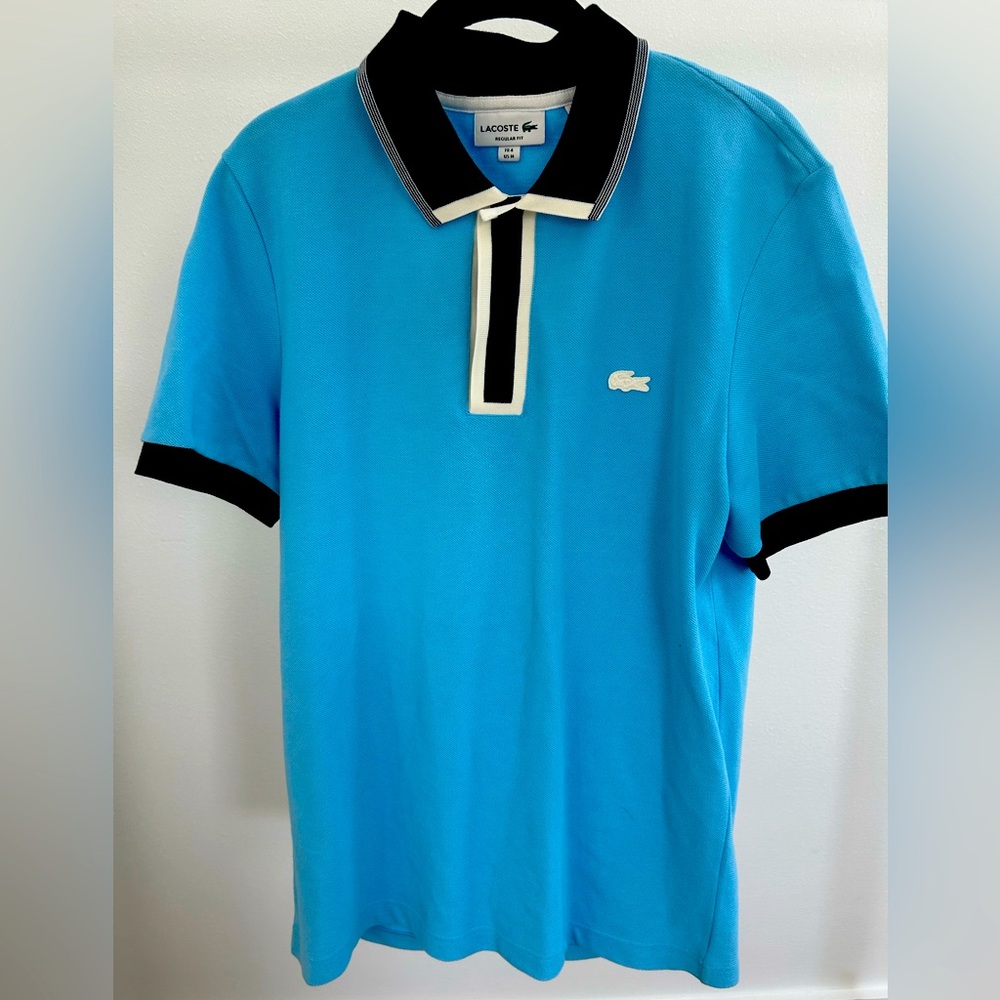 Lacoste Men’s Regular Fit Stretch Pique Polo